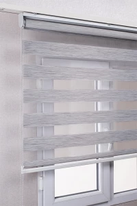 Gri Bambu Zebra Stor Perde